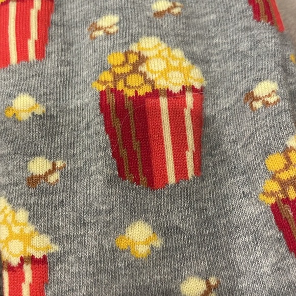 Men's Hot Sox Popcorn Pattern Socks - Picture 3 of 3